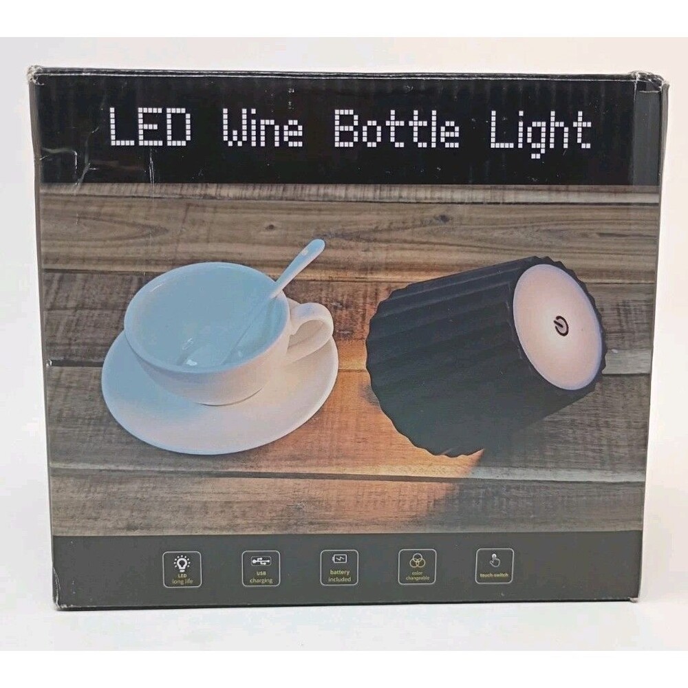 Wireless Bottle Lamp, Wine Bottle Lights with Touch Dimming, Rechargeable - Picture 4 of 15